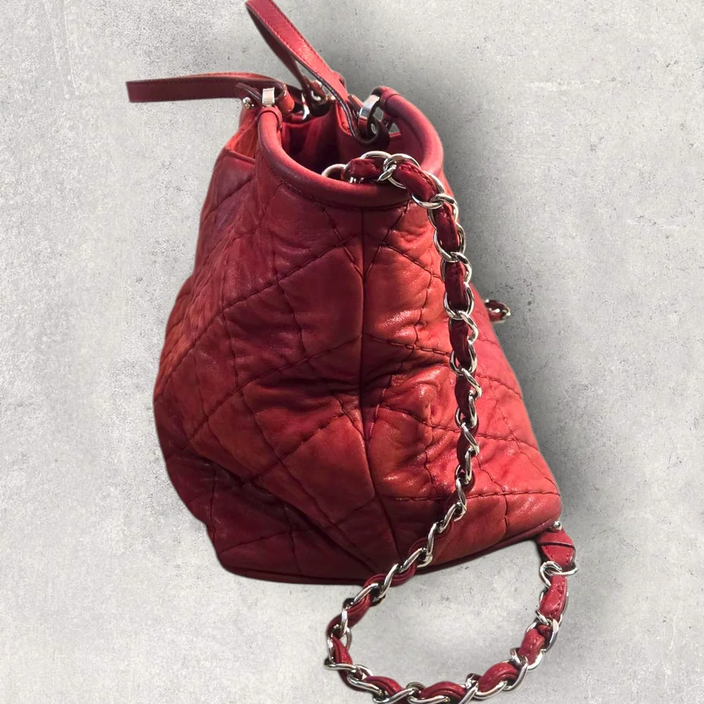 Chanel Calfskin Quilted 2-Way Tote Bag - Picture 5 of 16